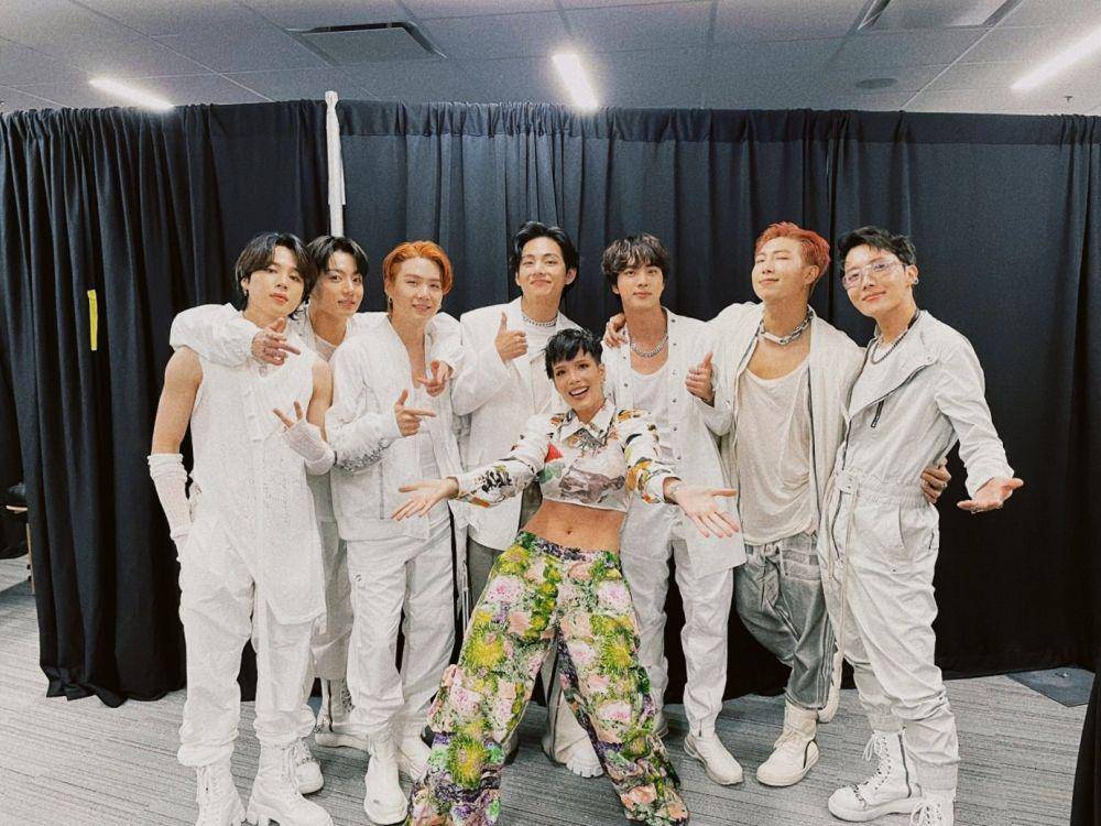 BTS dan Halsey (twitter.com/BTS_twt)