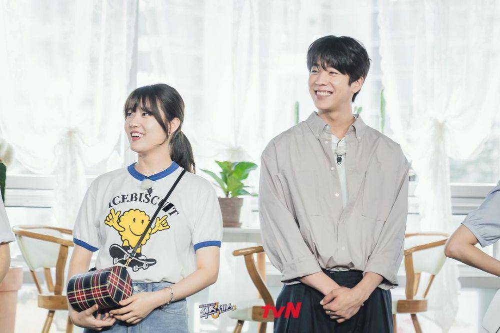 Nam Ji Hyun dan Chae Jong Hyeop dalam variety show Sixth Sense episode 10 (dok. tvN/Sixth Sense)