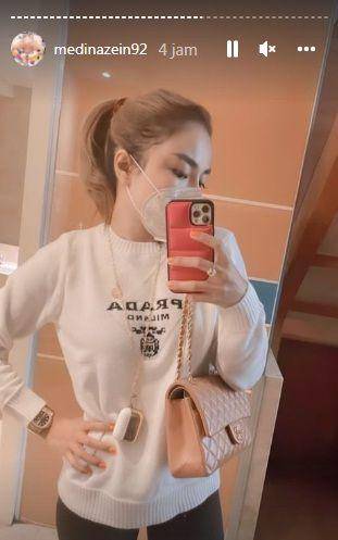 potret Medina Zein (instagram.com/medinazein92)