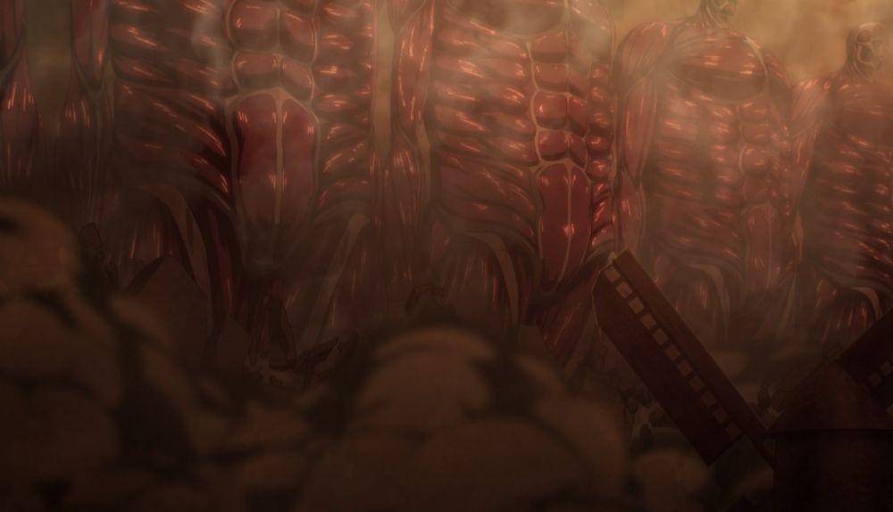 Dimulainya Rumbling di anime Attack on Titan. (Dok. MAPPA Studio/Attack on Titan)