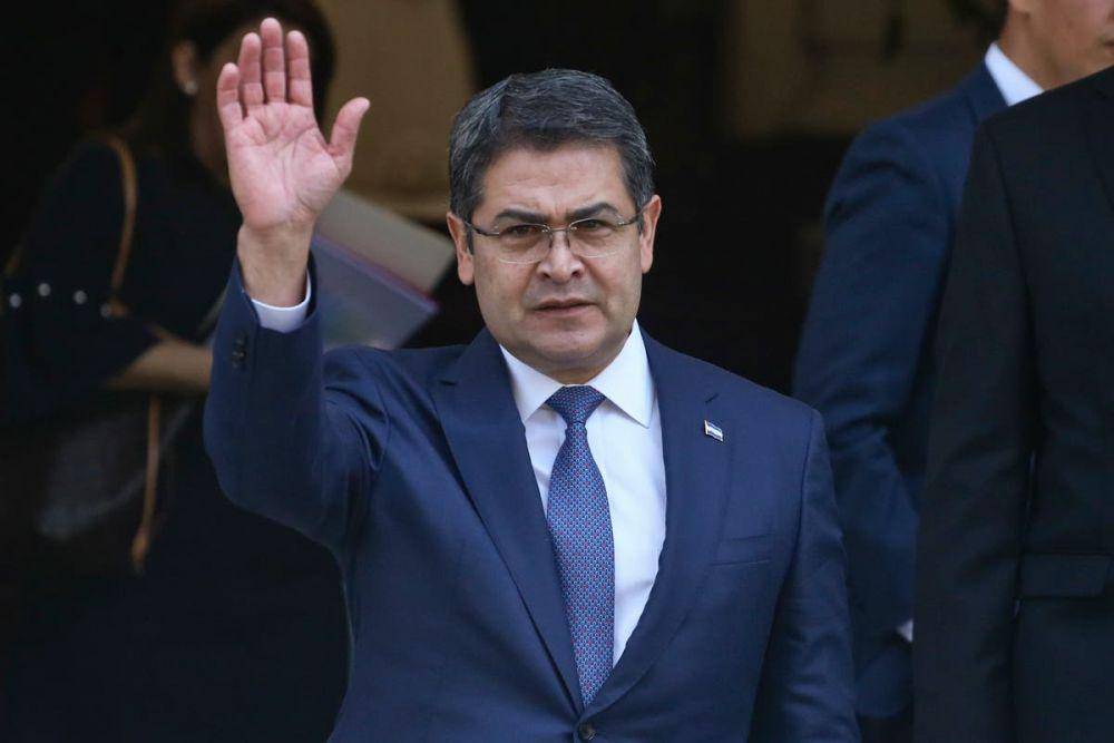 Mantan Presiden Honduras, Juan Orlando Hernandez. (twitter.com/wirenews)