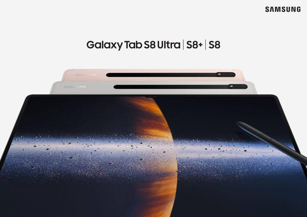 Samsung Galaxy Tab S8, S8+, dan S8 Ultra (Dokumentasi Samsung)