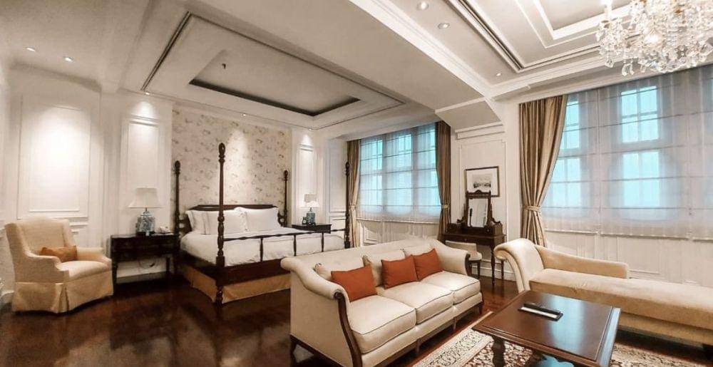 Foto salah satu tipe kamar di The Hermitage (instagram.com/klausa_)