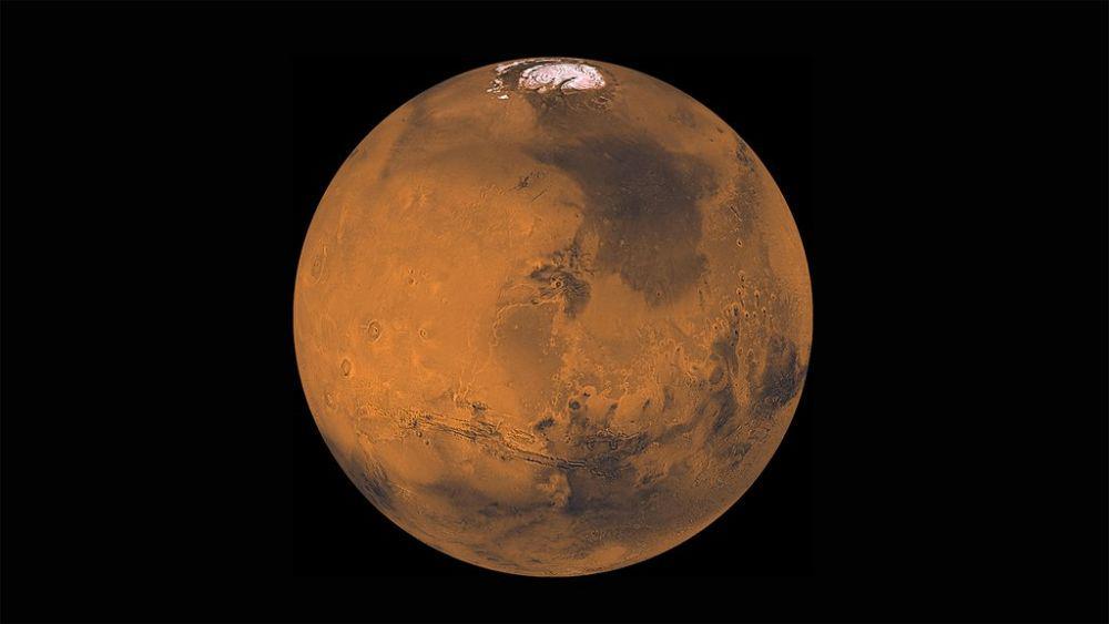 citra Mars (dok. NASA/JPL/USGS)