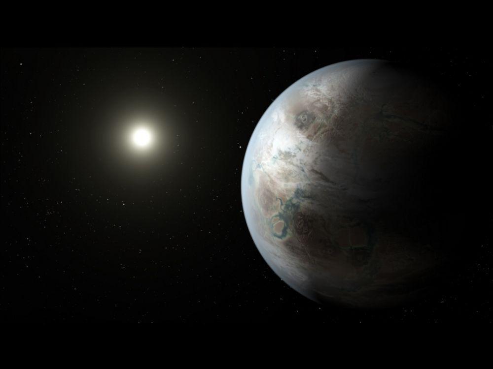 ilustrasi planet Kepler 452b (dok. NASA Ames/JPL-Caltech/T. Pyle)