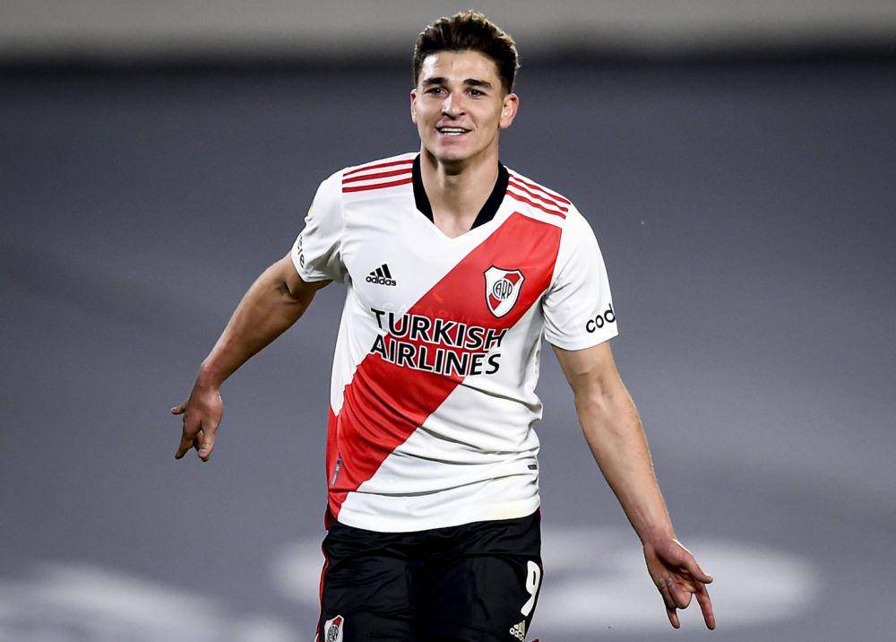 Julian Alvarez bersama River Plate di Liga Argentina. (sempreinter.com)