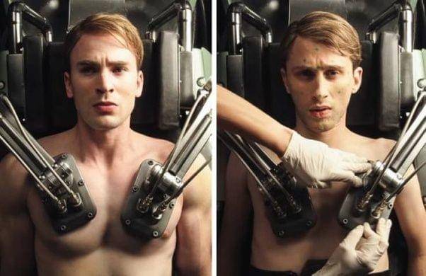 Adegan behind the scene Captain America: The First Avenger. (Dok. Marvel Studios/Captain America: The First Avenger)