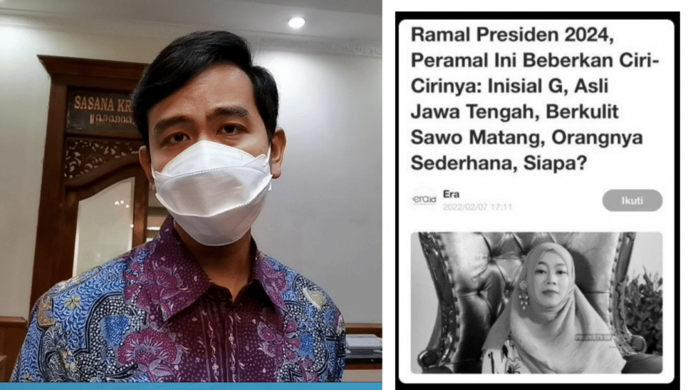 Viral Ramalan Presiden 'Inisial G' Asal Jawa Tengah, Ini Respon Gibran
