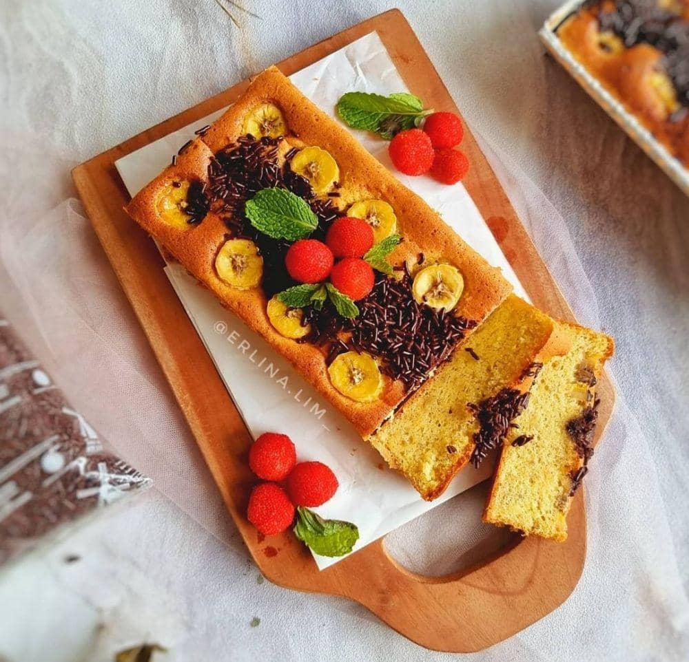 Bolu pisang coklat panggang. (instagram.com/erlina.lim_)