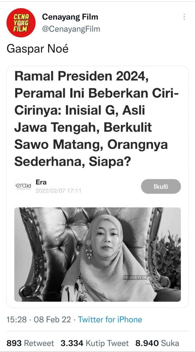 Tangkapan layar @twitter