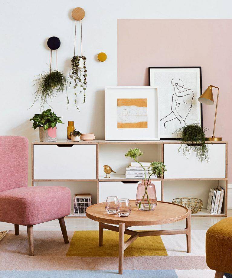 ilustrasi dekorasi ruang tamu (Future Plc/Jo Henderson via idealhome.co.uk)