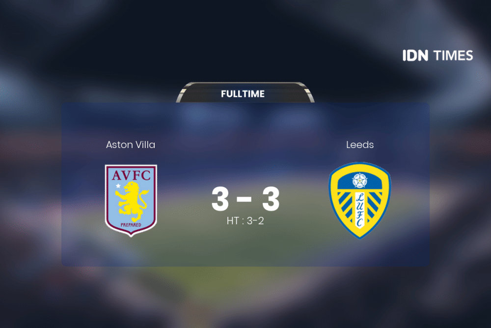 Duel Aston Villa Vs Leeds Berakhir Antiklimaks