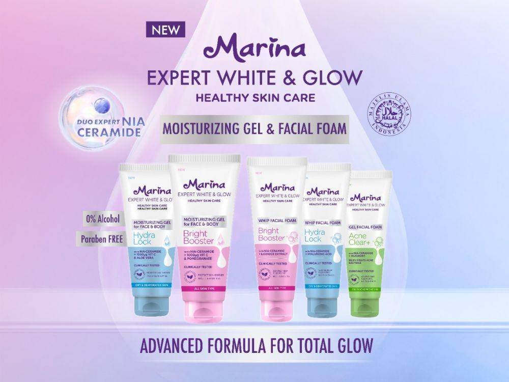 Produk terbaru Marina Expert White and Glow (dok. Marina)