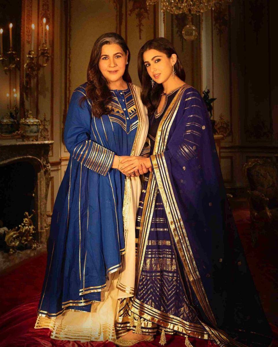 Sara Ali Khan dan Amrita Singh (Instagram.com/saraalikhan95/)