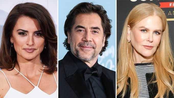 Penélope Cruz, Javier Bardem, dan Nicole Kidman (deadline.com)