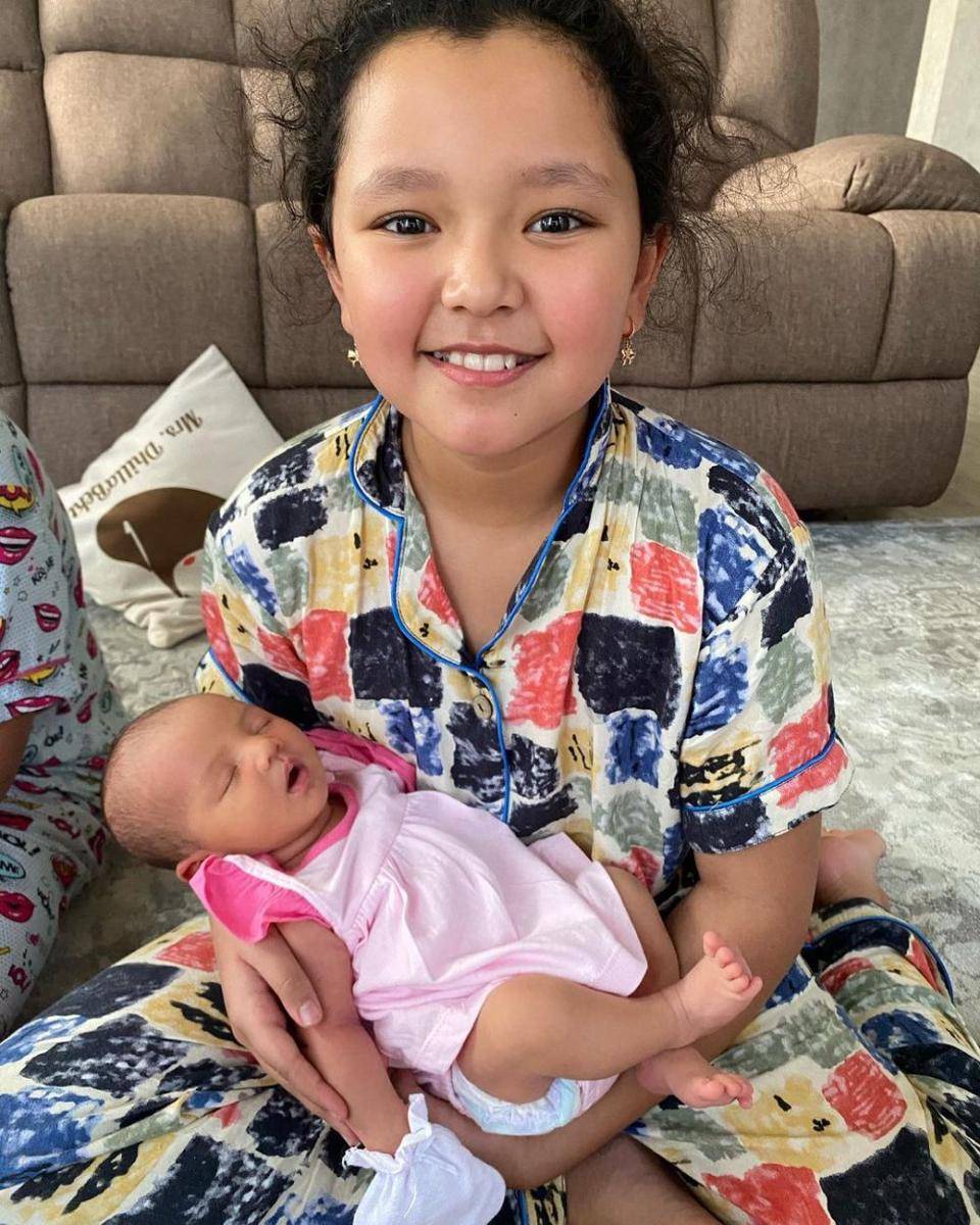 Dafania Sahira dan Summer Chanola (instagram.com/dhila_bekti)