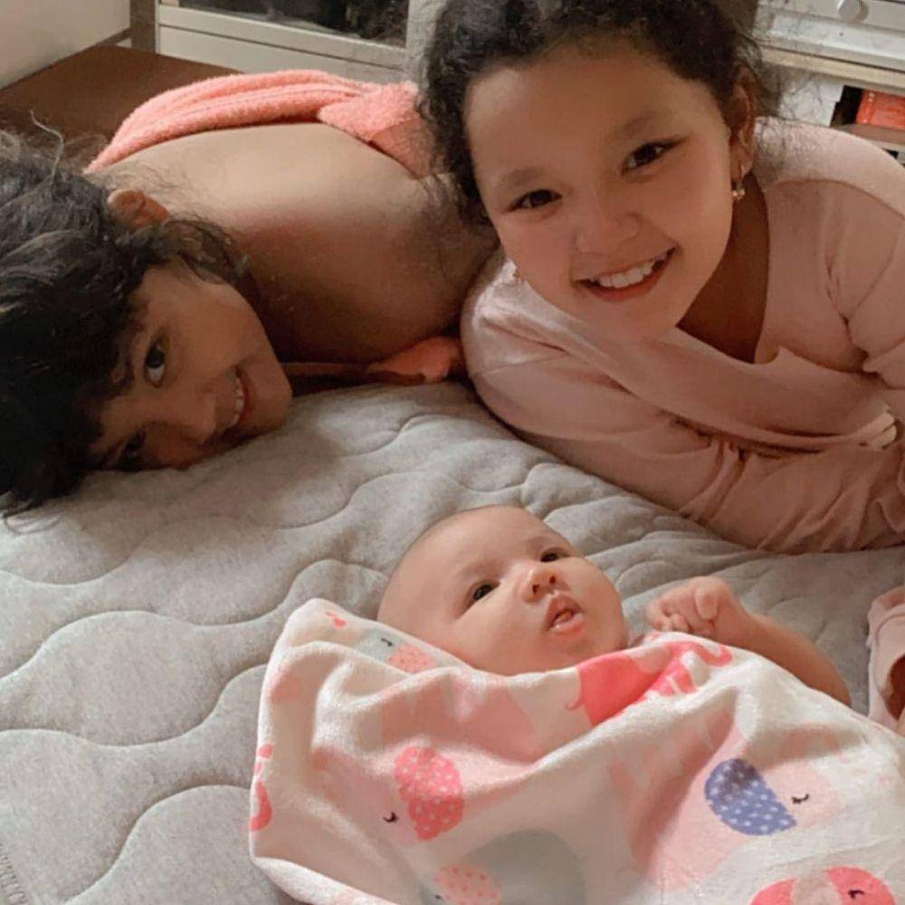 Dafania Sahira, Amabell Eleanor, dan Summer Chanola (instagram.com/dhila_bekti)