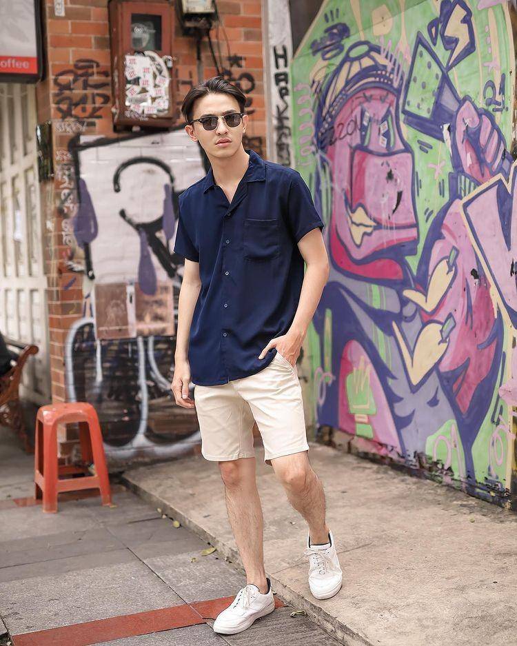 Celana chino pendek pria (instagram.com/ribsgold)