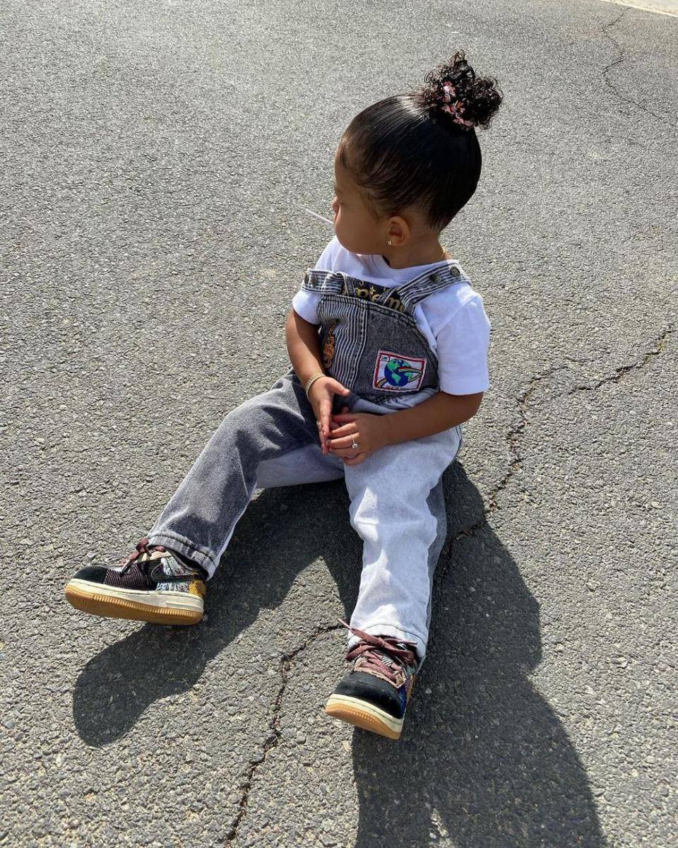 potret Stormi anak Kylie Jenner (instagram.com/kyliejenner)