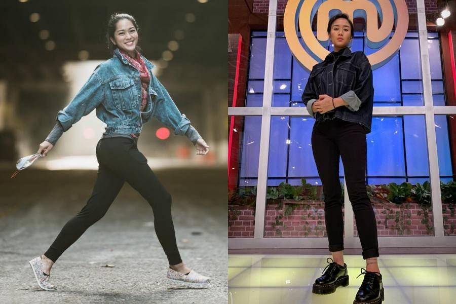 10 Adu Gaya Prisia Nasution vs. Chef Renatta, OOTD Boyish Simpel!