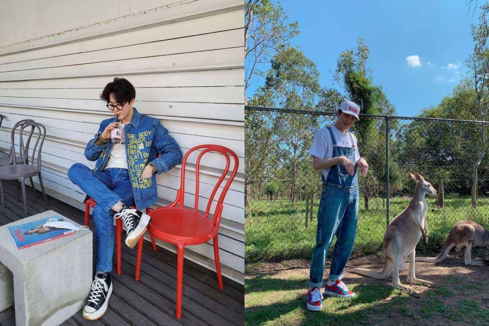 Gaya busana Suho EXO (instagram.com/kimjuncotton)