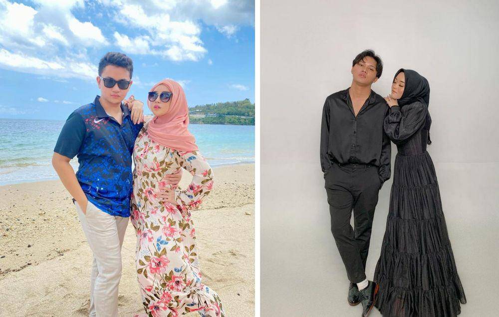kolase potret artis dan saudara (instagram.com/nblh.ayu | instagram.com/putridelinaa)