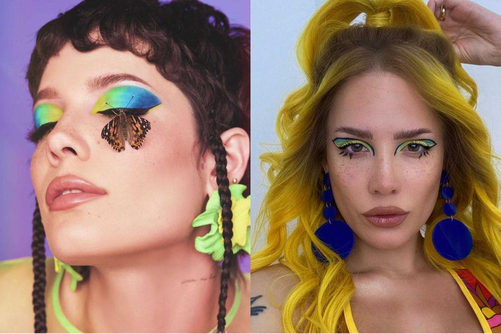 10 Inspirasi Riasan Mata ala Halsey, Gaya Unik yang Playful Abis!