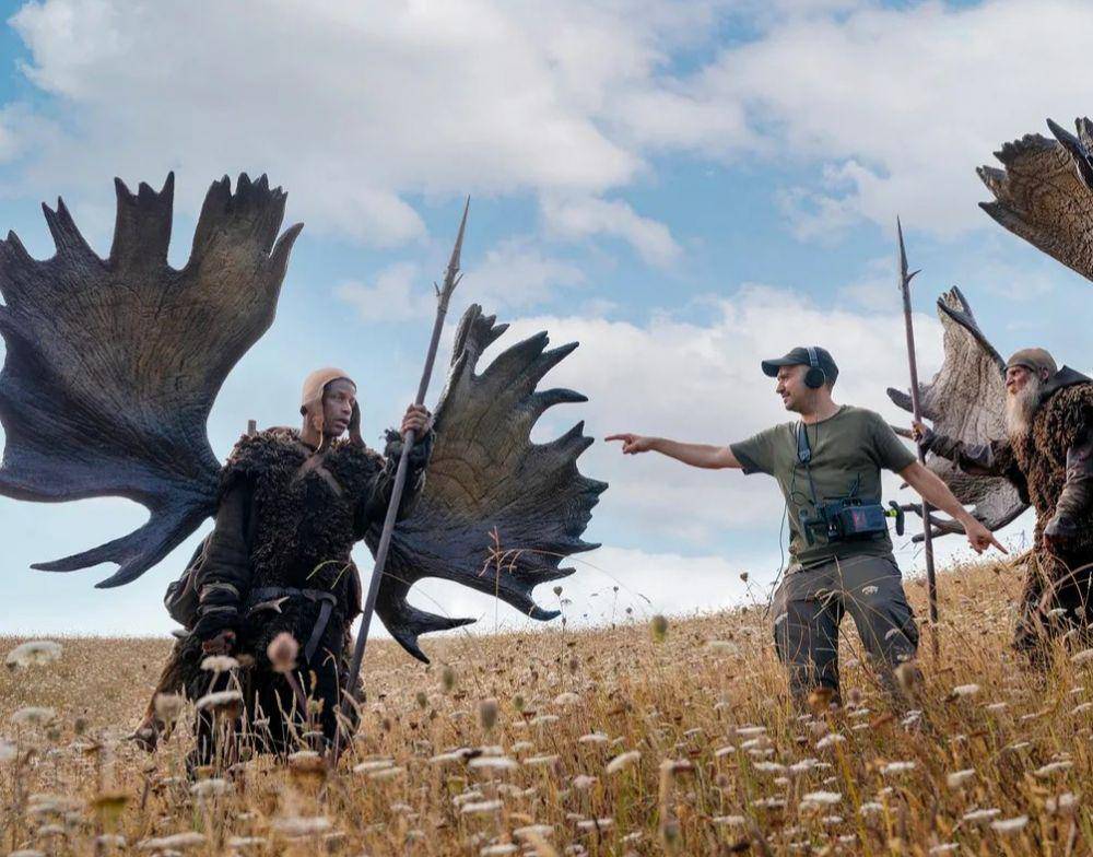 Cuplikan di balik layar The Rings of Power (dok. Amazon Studios/The Rings of Power)