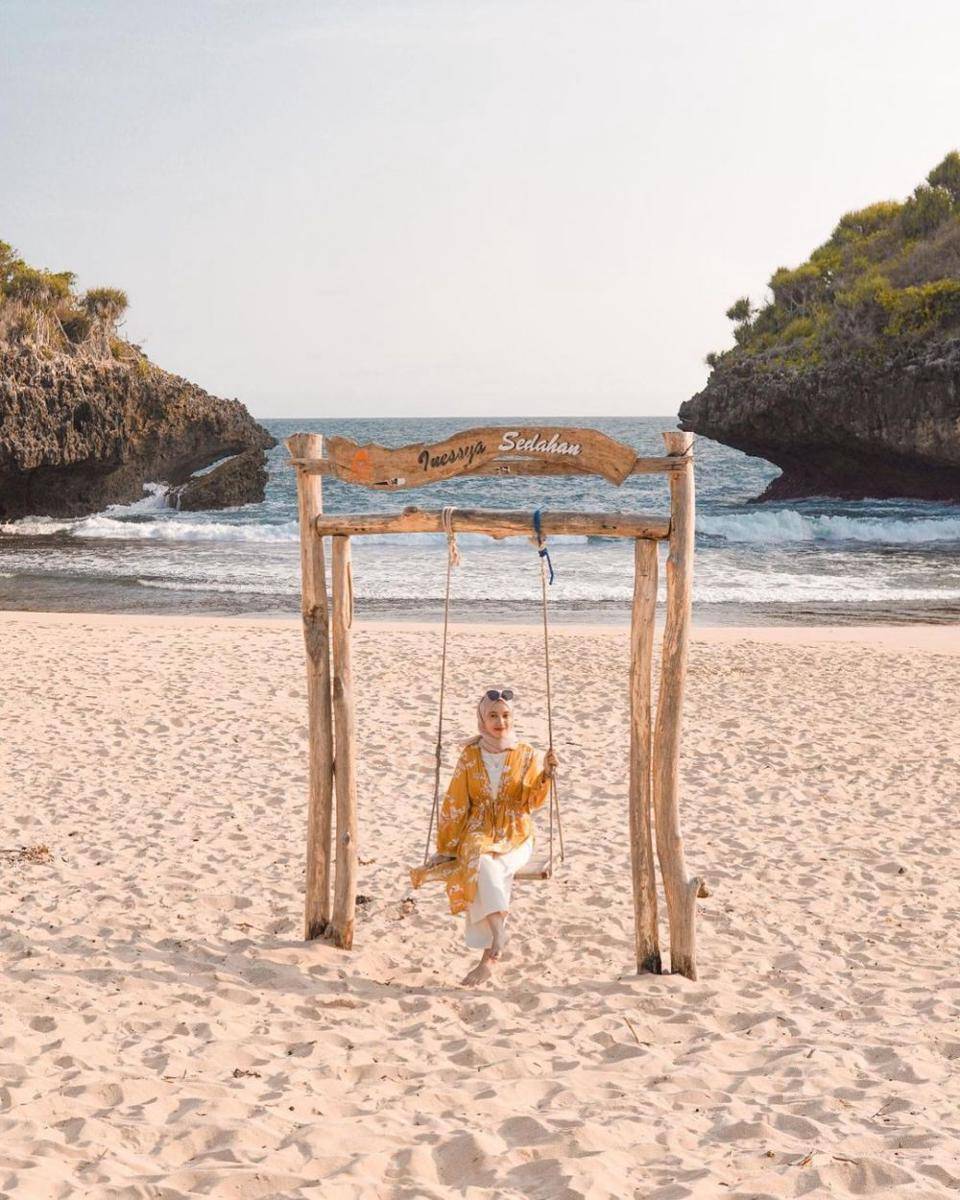 Pantai Sedahan (instagram.com/anitta.trisna)