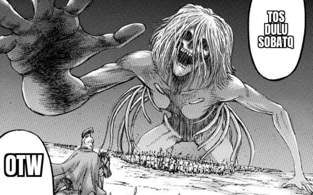 meme Attack On Titan (twitter.com/ispeispewayae)