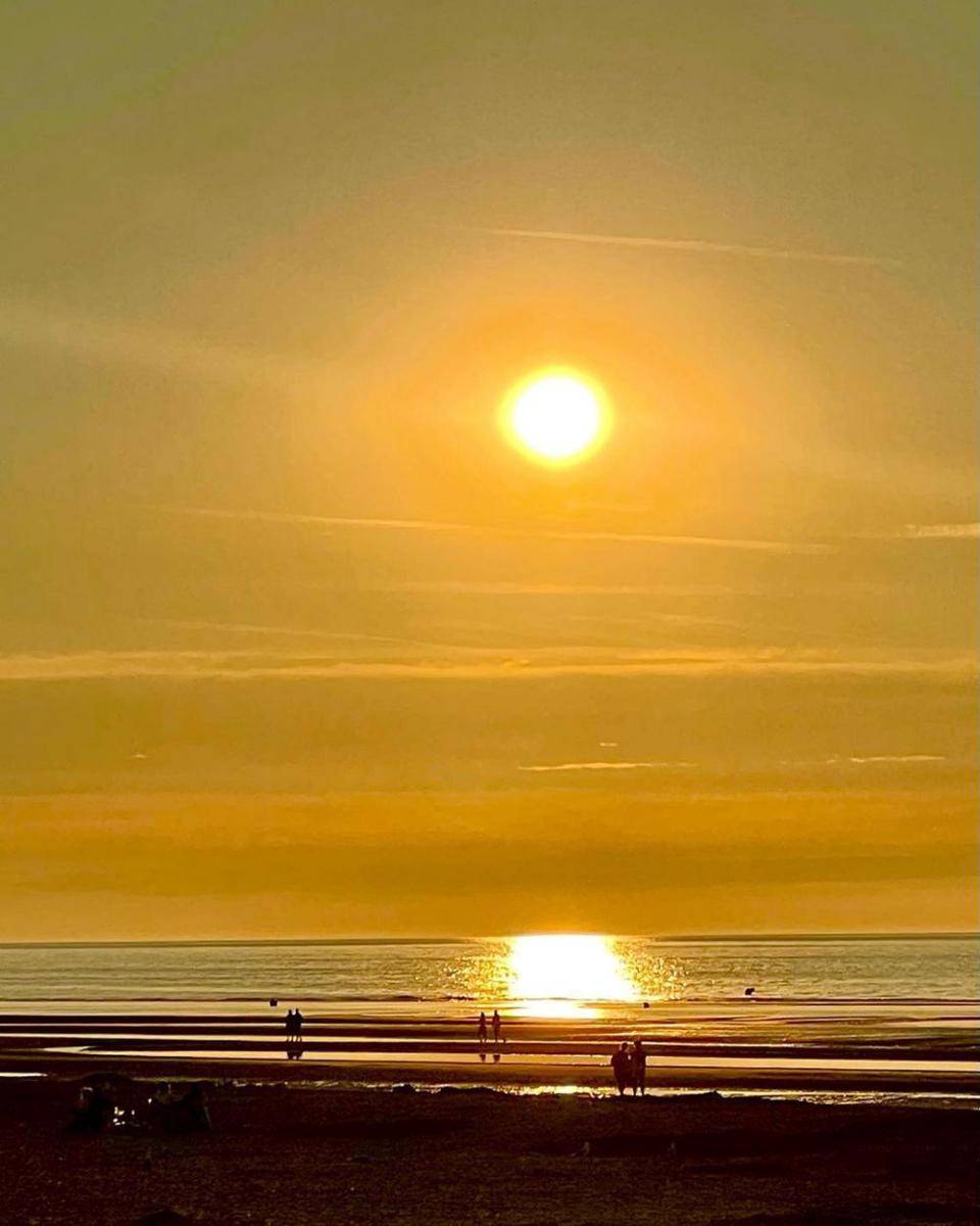 potret Koksijde Beach (instagram.com/2_belges_en_voyage)