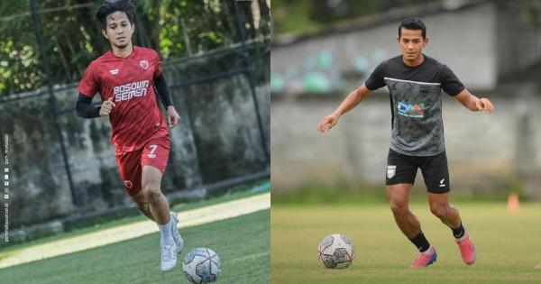 Bek PSM Makassar, Abdul Rachman - Bek Borneo FC, Leo Guntara (Instagram.com/psm_makassar - Instagram.com/borneofc.id)