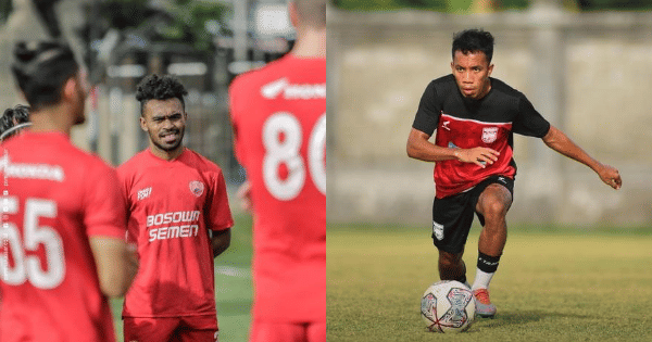 Penyerang PSM Makassar, Yakob Sayuri - Penyerang Borneo FC, Muhammad Sihran (Instagram.com/psm_makassar - Instagram.com/borneofc.id)