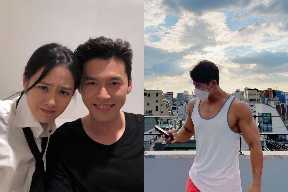 Son Ye Jin, Hyun Bin, dan Kim Jong Kook (instagram.com/yejinhand | instagram.com/kjk76)
