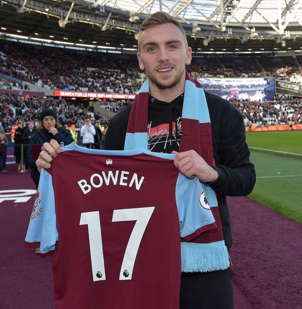 Jarrod Bowen ketika pertama kali diperkenalkan oleh West Ham United (instagram.com/jarrodbowen)