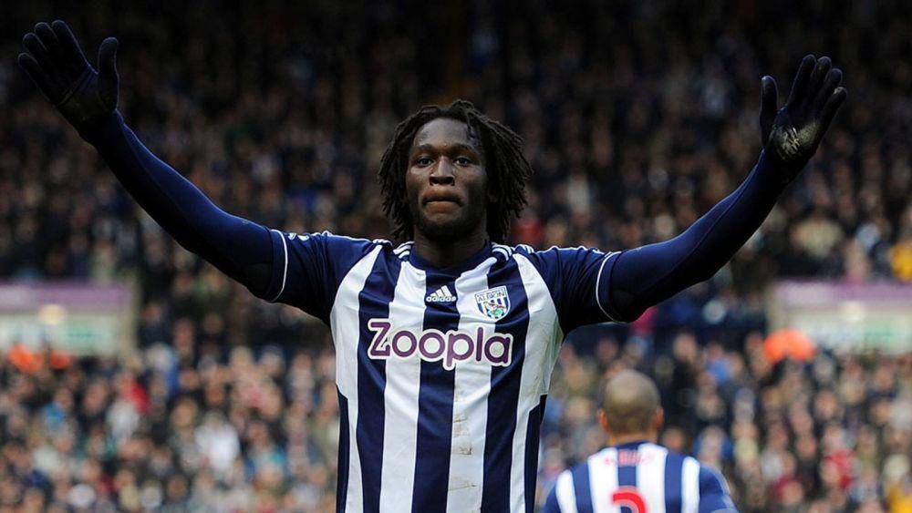 Romelu Lukaku berseragam West Bromwich Albion. (skysports.com)