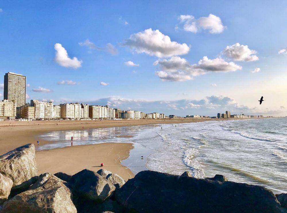 potret Ostend Beach (instagram.com/eleni_agri)