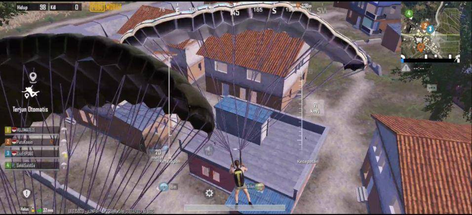 ilustrasi turun di perumahan (dok. Level Infinite/PUBG Mobile: Aftermath)