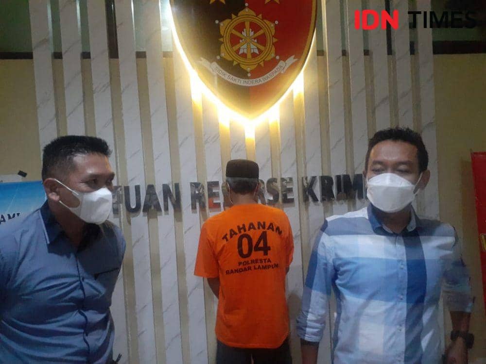 Satuan Reserse dan Kriminal (Satreskrim) Polresta Bandar Lampung kembali mengungkap kasus mafia tanah di wilayah hukum setempat. (IDN Times/Tama Yudha Wiguna)