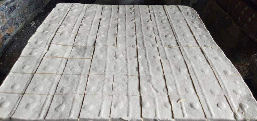 Tumpukan tahu yang diproduksi di Pabrik Tahu Eco Semarang. (IDN Times/Fariz Fardianto)