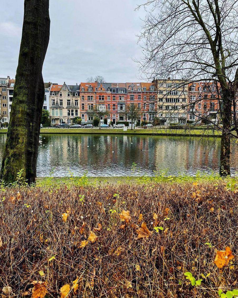 potret Etangs d'Ixelles (instagram.com/prettybrussels)