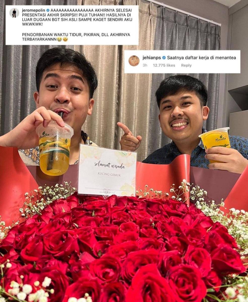 Jerome Polin dan Jehian (instagram.com/jehianps)