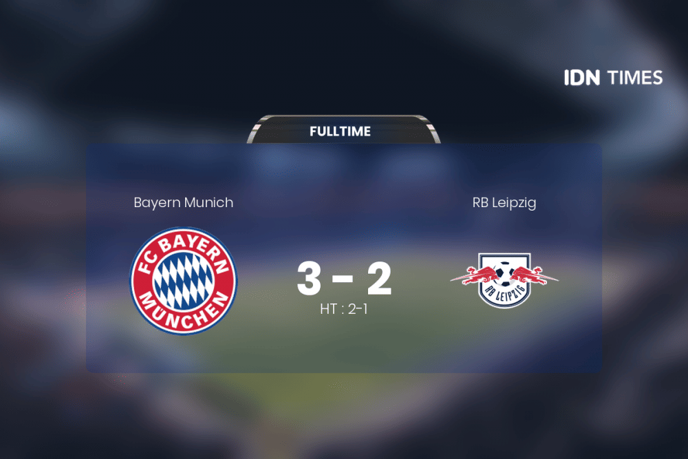 Bayern Munich Curi Poin Penuh Atas Rb Leipzig