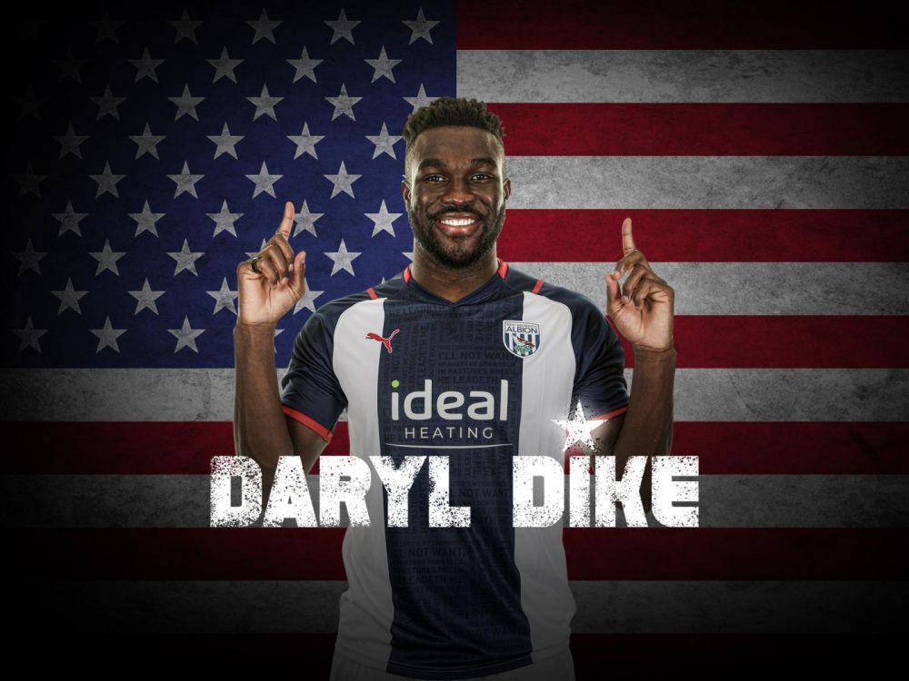 Daryl Dike saat dikenalkan West Brom (wba.co.uk)