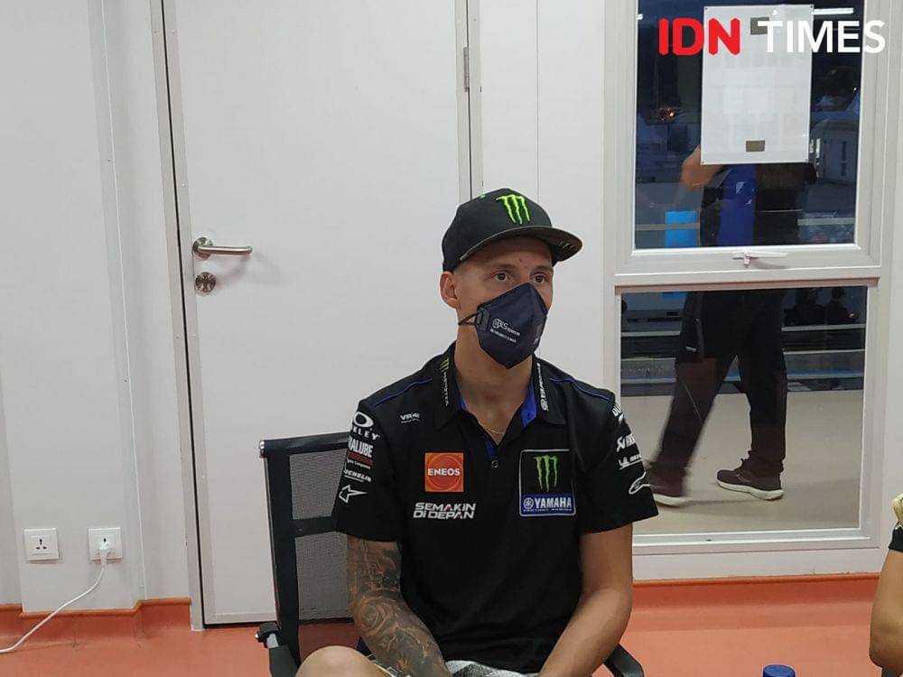 Fabio Quartararo, pembalap Yamaha (IDN Times/Sandy Firdaus)
