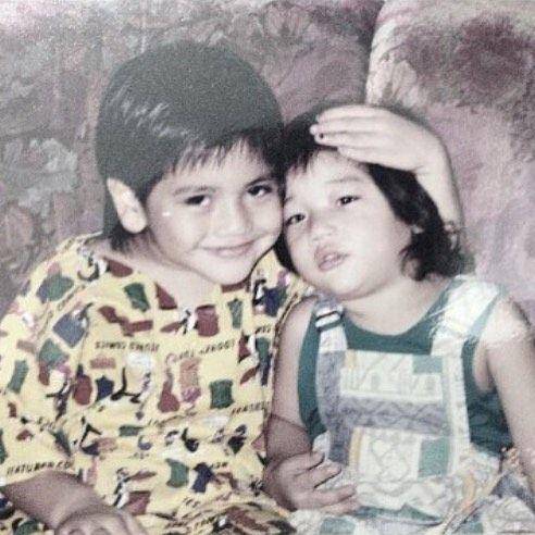 potret masa kecil Giorgino Abraham dan saudaranya (instagram.com/giorgino_abraham)