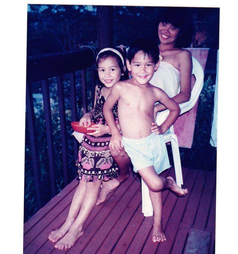 potret masa kecil Richard Kyle dan saudaranya (instagram.com/richo_kyle)