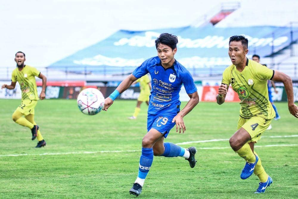Pemain muda PSIS Semarang saat membela PSIS melawan Barito Putera di BRI Liga 1 2021. (Dok. PSIS)