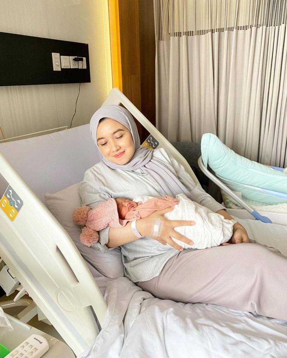 potret baby Aubrey (instagram.com/nancyagita)