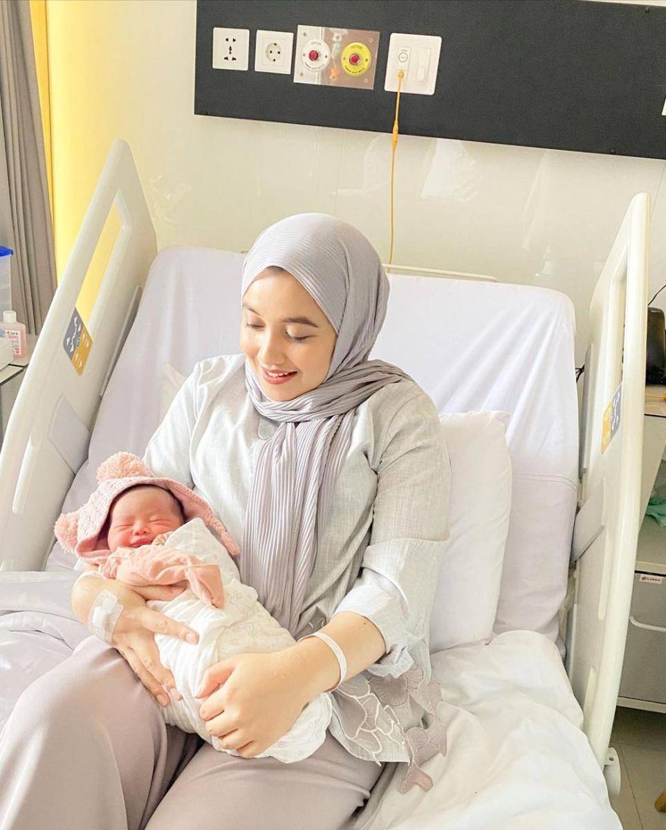 potret baby Aubrey (instagram.com/nancyagita)